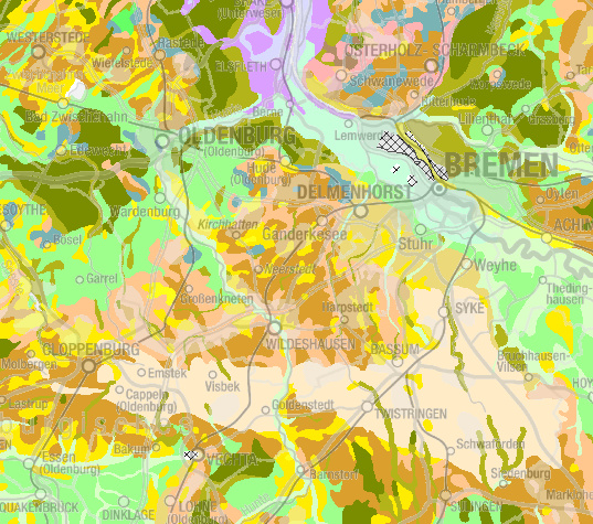 Geo Kaarten Geologie Niedersachsen